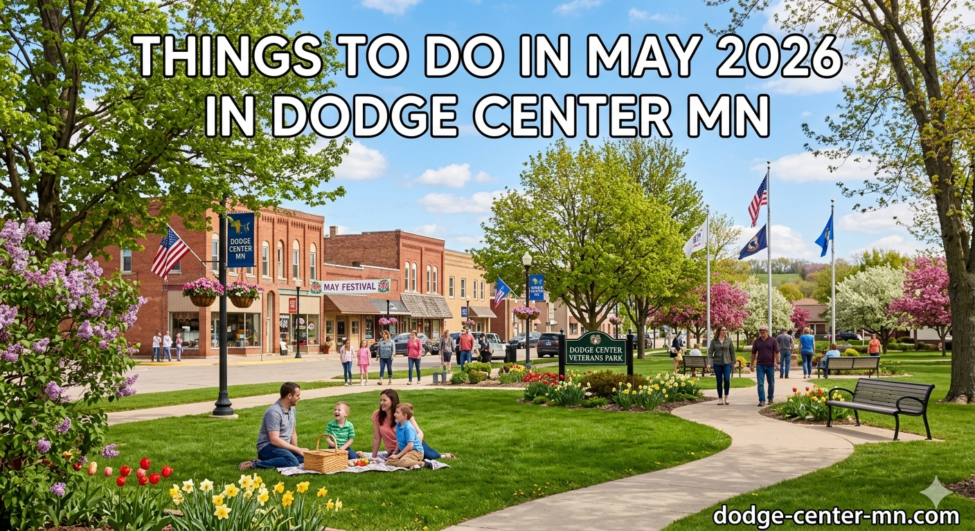 Read more about the article Events and Things to do in May 2026 in Dodge Center Minnesota