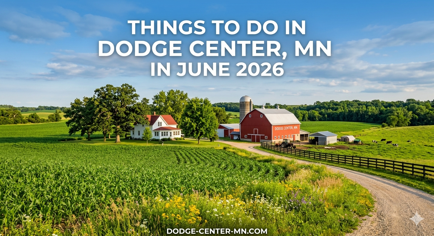 You are currently viewing Events and Things to do in June 2026 in Dodge Center Minnesota